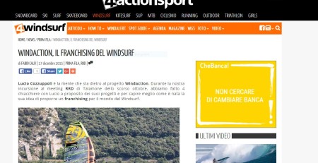 Windaction su 4Windsurf Dicembre 2015